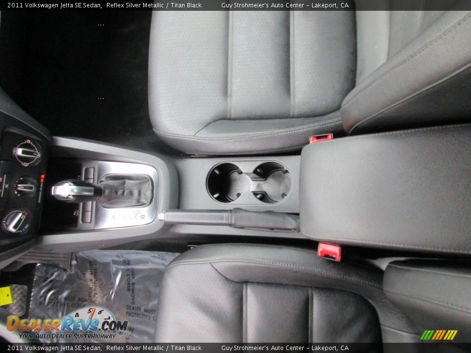 2011 Volkswagen Jetta SE Sedan Reflex Silver Metallic / Titan Black Photo #18
