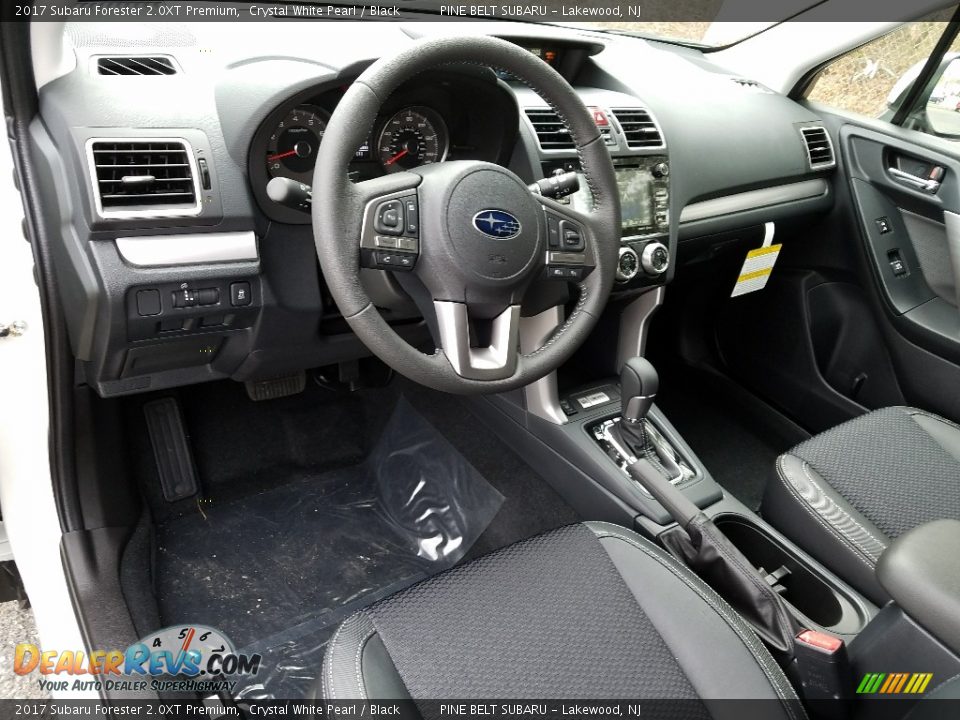 Black Interior - 2017 Subaru Forester 2.0XT Premium Photo #9