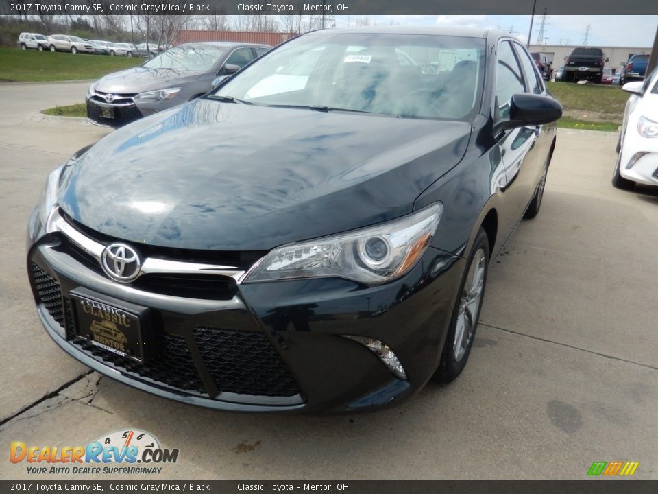 2017 Toyota Camry SE Cosmic Gray Mica / Black Photo #1