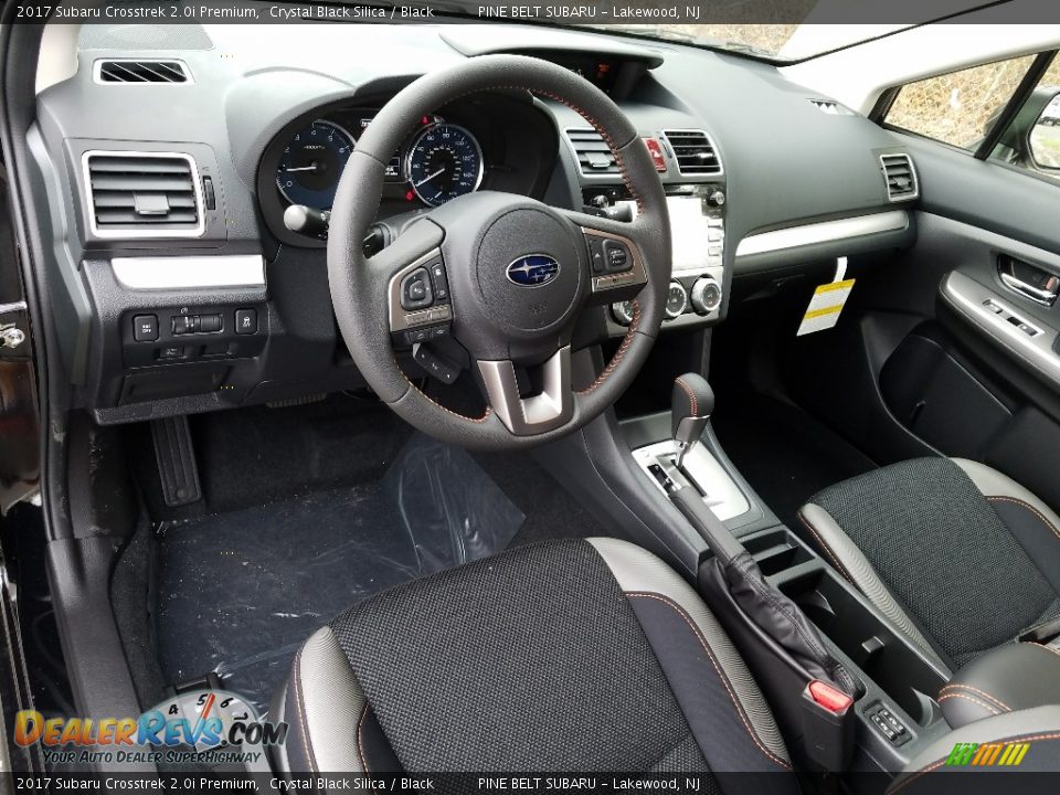 Black Interior - 2017 Subaru Crosstrek 2.0i Premium Photo #9