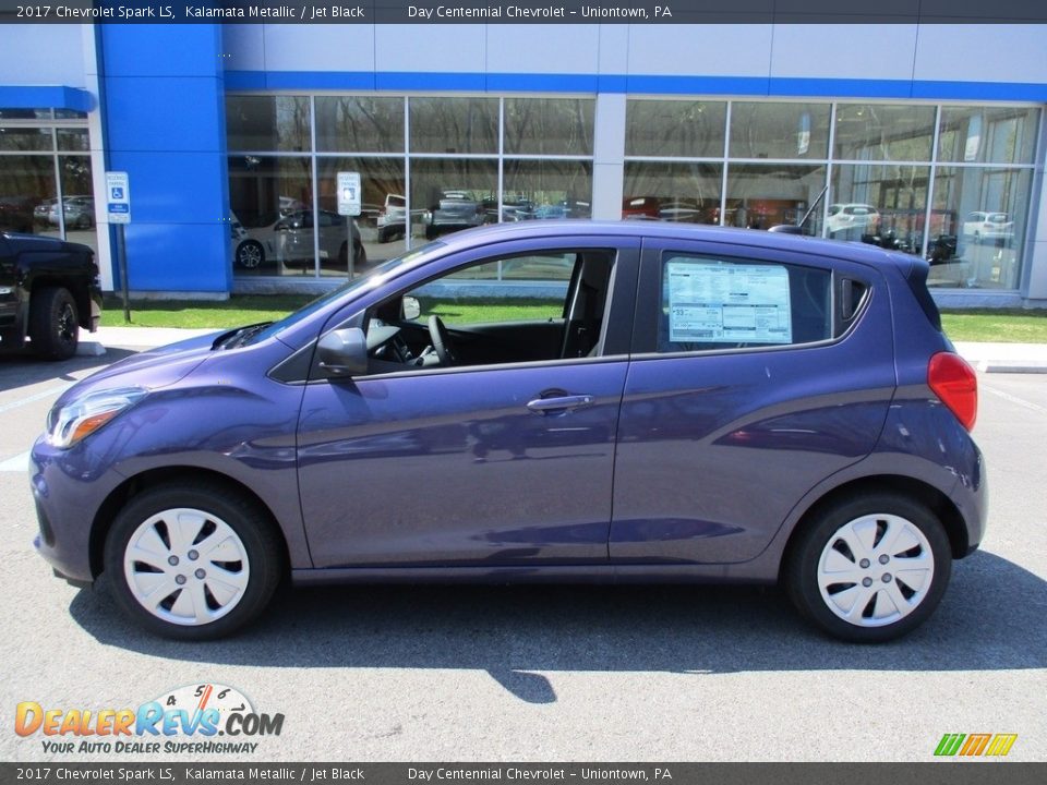 2017 Chevrolet Spark LS Kalamata Metallic / Jet Black Photo #2