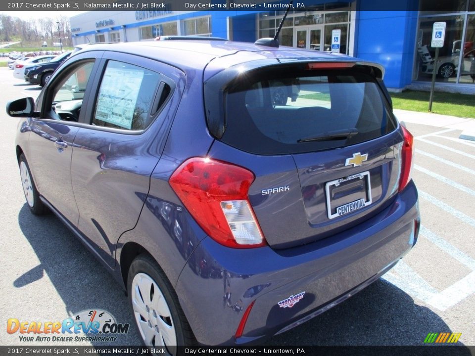 2017 Chevrolet Spark LS Kalamata Metallic / Jet Black Photo #4