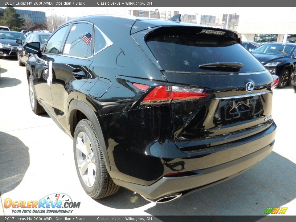 2017 Lexus NX 200t AWD Obsidian / Black Photo #3