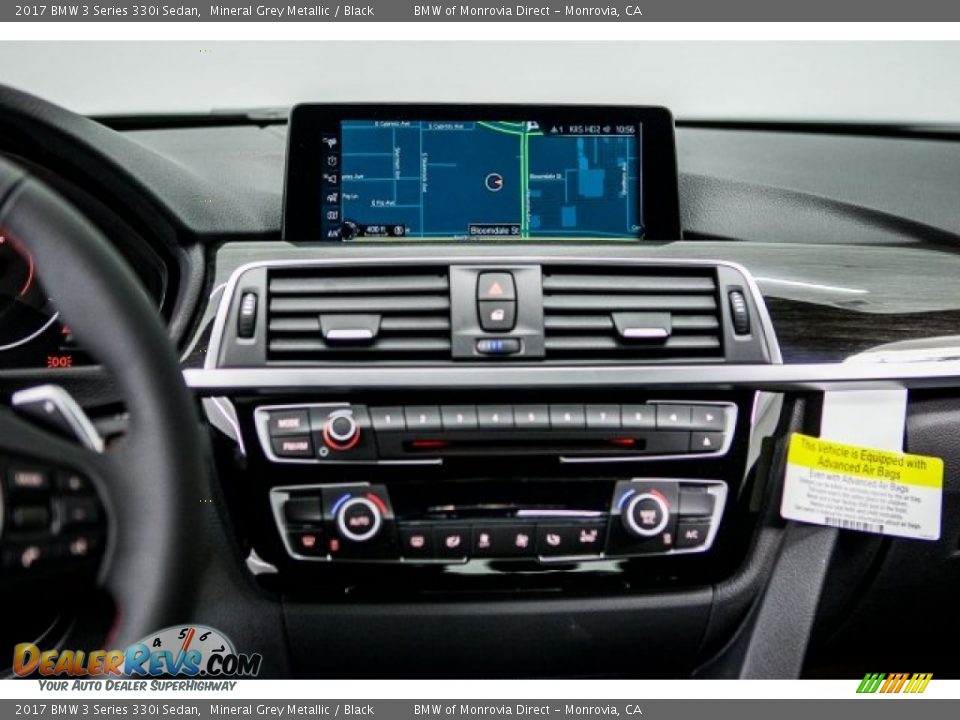 2017 BMW 3 Series 330i Sedan Mineral Grey Metallic / Black Photo #6