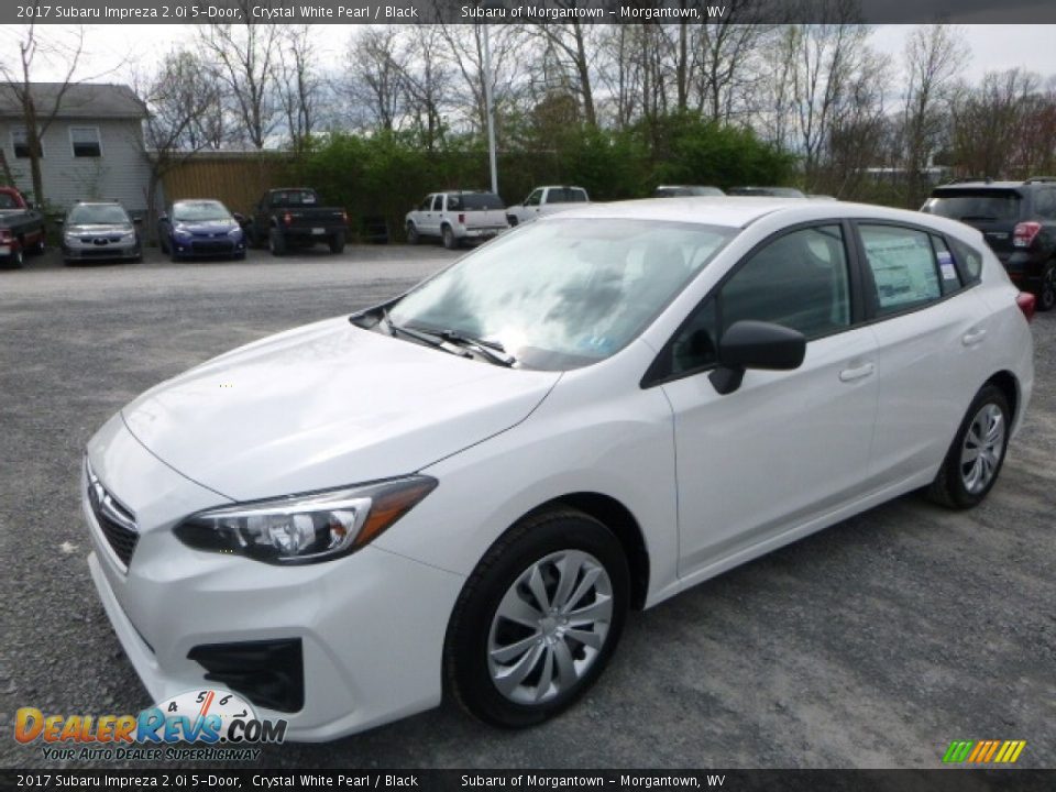 2017 Subaru Impreza 2.0i 5-Door Crystal White Pearl / Black Photo #11