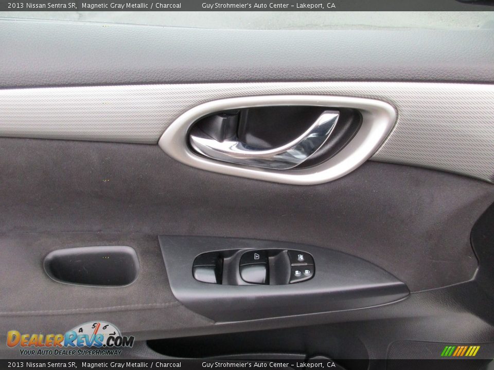 2013 Nissan Sentra SR Magnetic Gray Metallic / Charcoal Photo #10