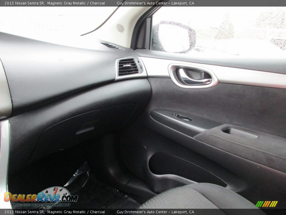 2013 Nissan Sentra SR Magnetic Gray Metallic / Charcoal Photo #15