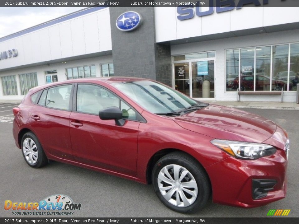 2017 Subaru Impreza 2.0i 5-Door Venetian Red Pearl / Ivory Photo #1