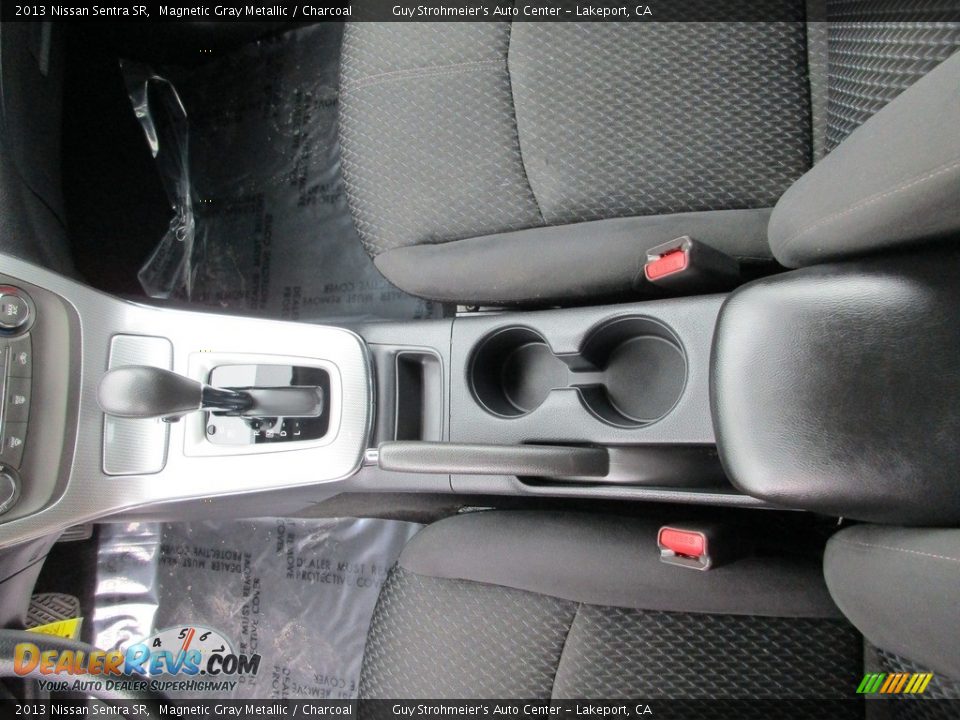 2013 Nissan Sentra SR Magnetic Gray Metallic / Charcoal Photo #18