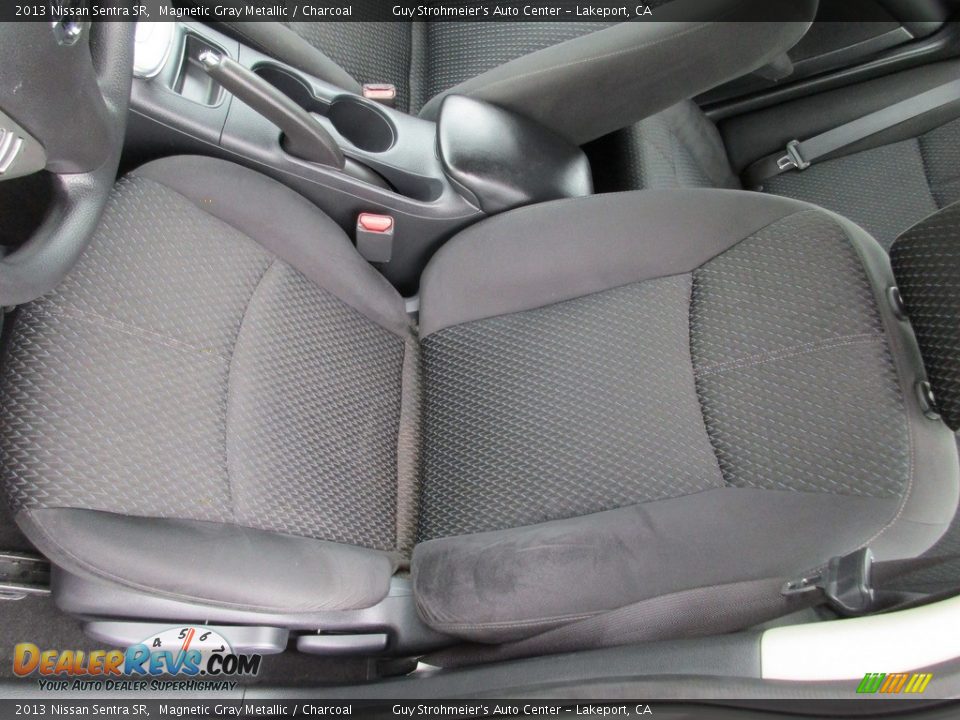 2013 Nissan Sentra SR Magnetic Gray Metallic / Charcoal Photo #19
