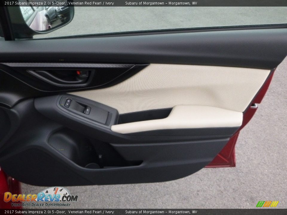 2017 Subaru Impreza 2.0i 5-Door Venetian Red Pearl / Ivory Photo #5