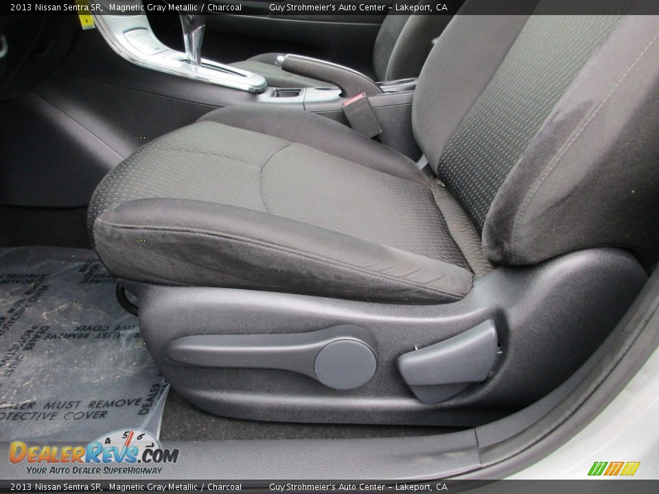 2013 Nissan Sentra SR Magnetic Gray Metallic / Charcoal Photo #20