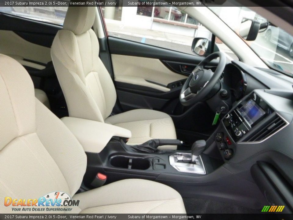 2017 Subaru Impreza 2.0i 5-Door Venetian Red Pearl / Ivory Photo #6
