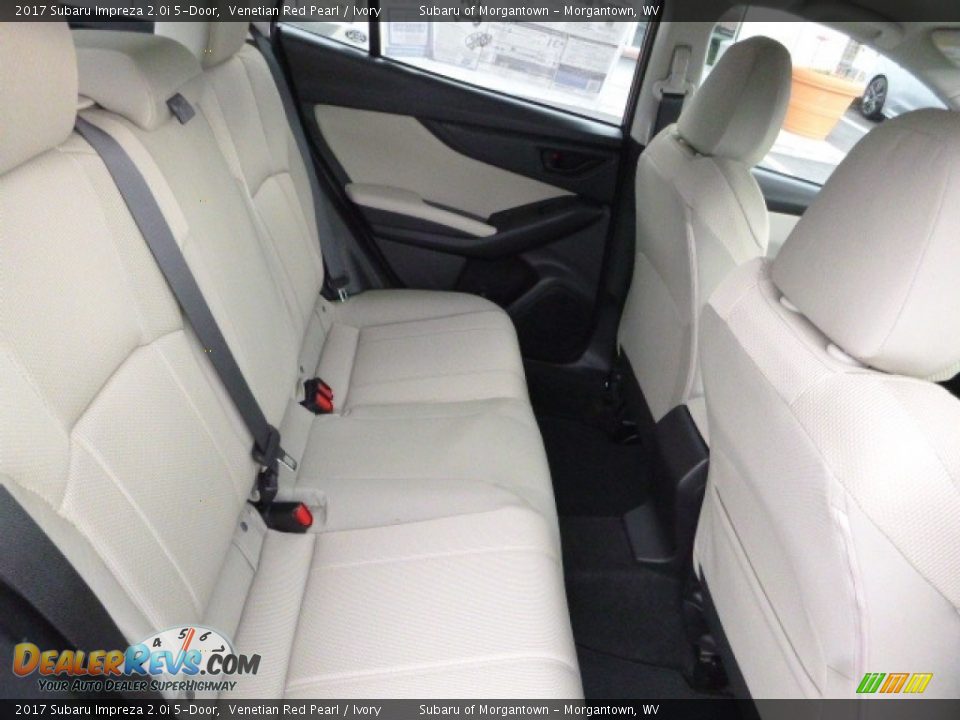 2017 Subaru Impreza 2.0i 5-Door Venetian Red Pearl / Ivory Photo #8