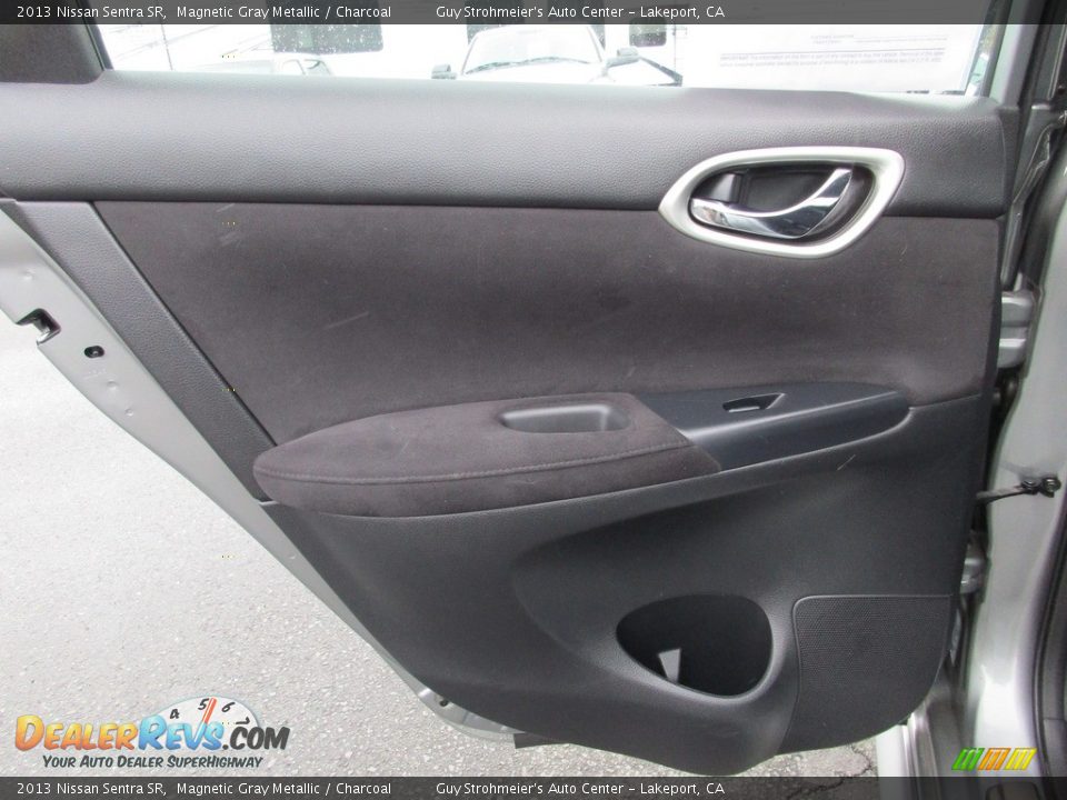 2013 Nissan Sentra SR Magnetic Gray Metallic / Charcoal Photo #23