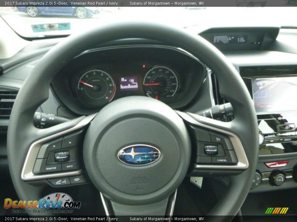 2017 Subaru Impreza 2.0i 5-Door Venetian Red Pearl / Ivory Photo #20