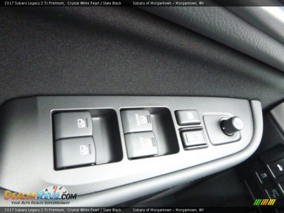 2017 Subaru Legacy 2.5i Premium Crystal White Pearl / Slate Black Photo #20