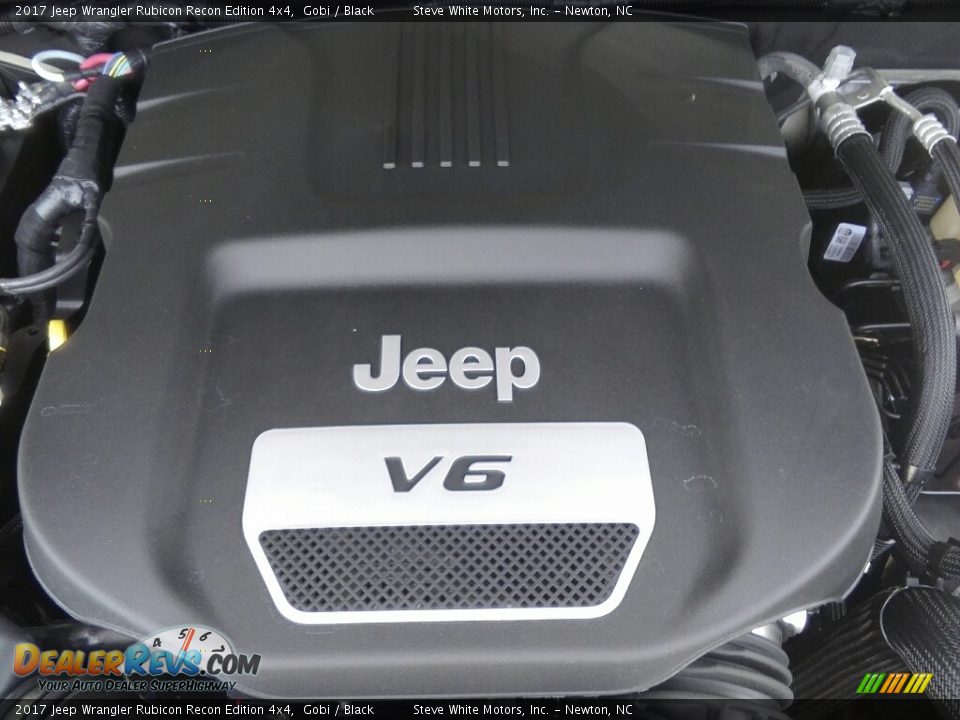 2017 Jeep Wrangler Rubicon Recon Edition 4x4 Gobi / Black Photo #10