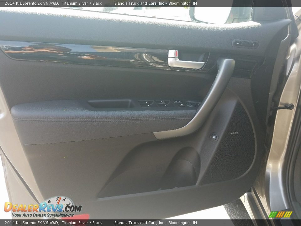 2014 Kia Sorento SX V6 AWD Titanium Silver / Black Photo #10