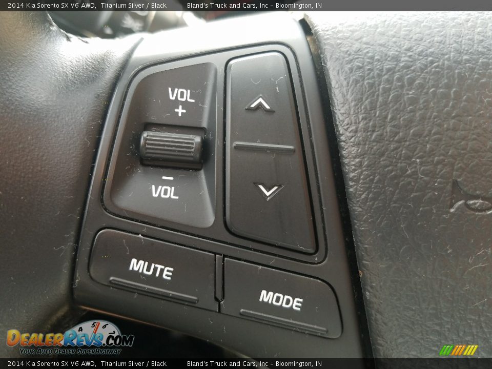 2014 Kia Sorento SX V6 AWD Titanium Silver / Black Photo #21