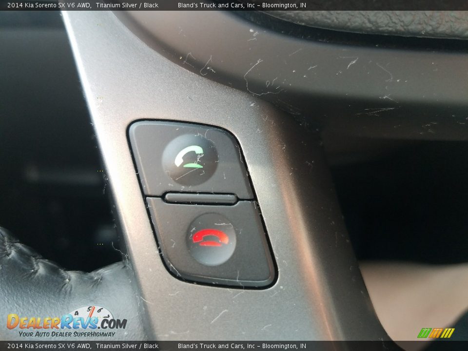 2014 Kia Sorento SX V6 AWD Titanium Silver / Black Photo #23