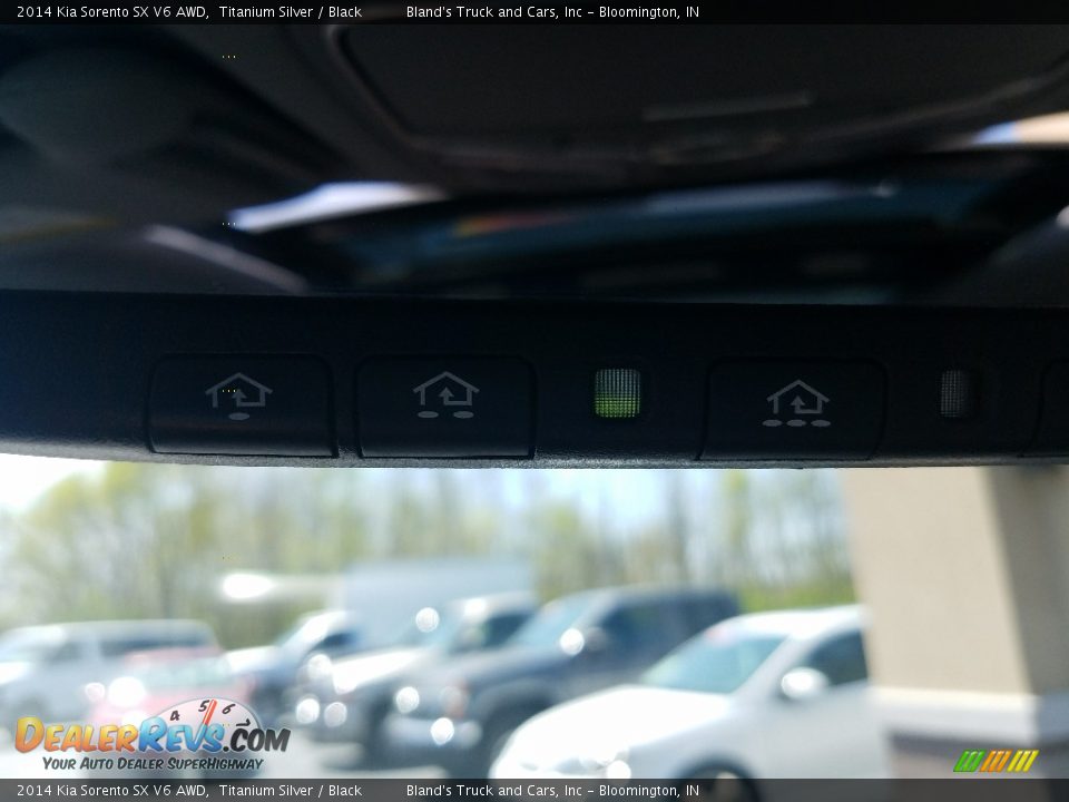 2014 Kia Sorento SX V6 AWD Titanium Silver / Black Photo #33