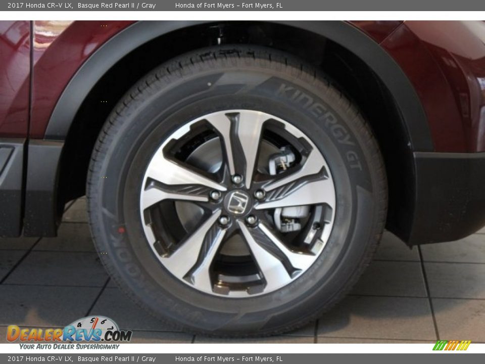 2017 Honda CR-V LX Basque Red Pearl II / Gray Photo #2