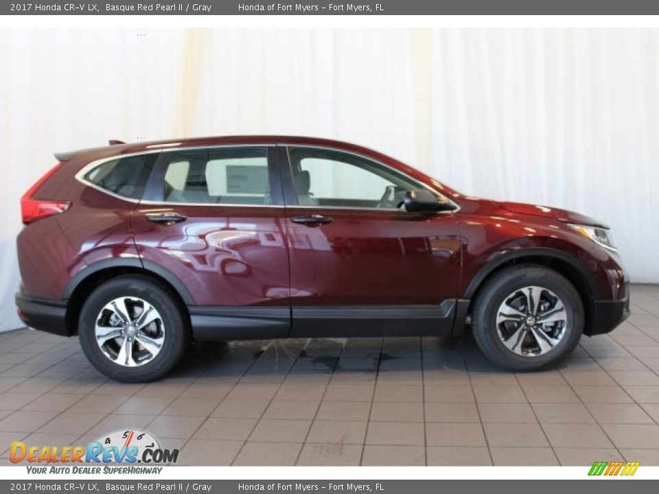 2017 Honda CR-V LX Basque Red Pearl II / Gray Photo #3