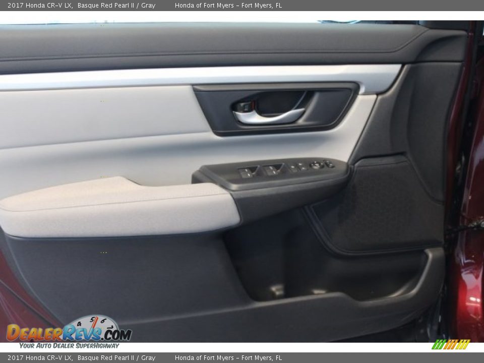 2017 Honda CR-V LX Basque Red Pearl II / Gray Photo #7