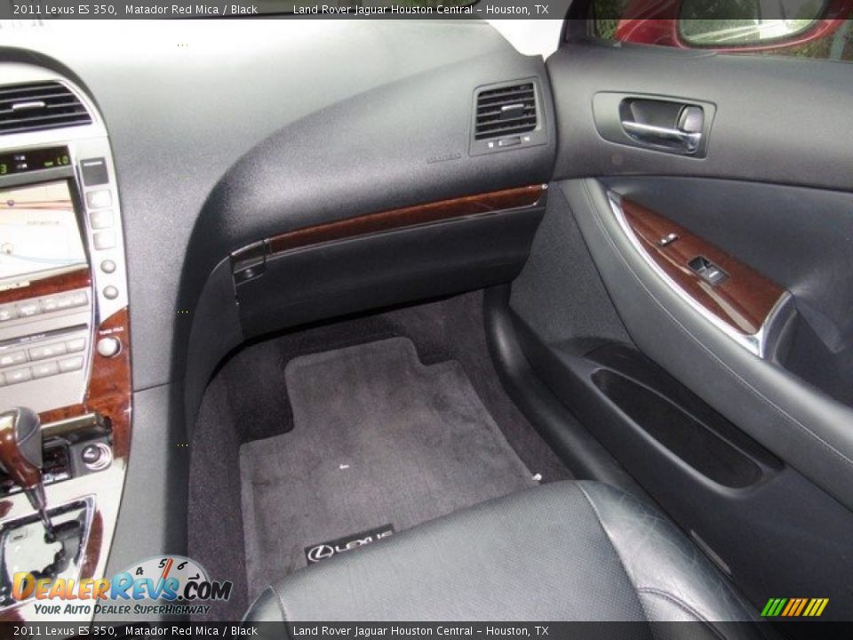 2011 Lexus ES 350 Matador Red Mica / Black Photo #15