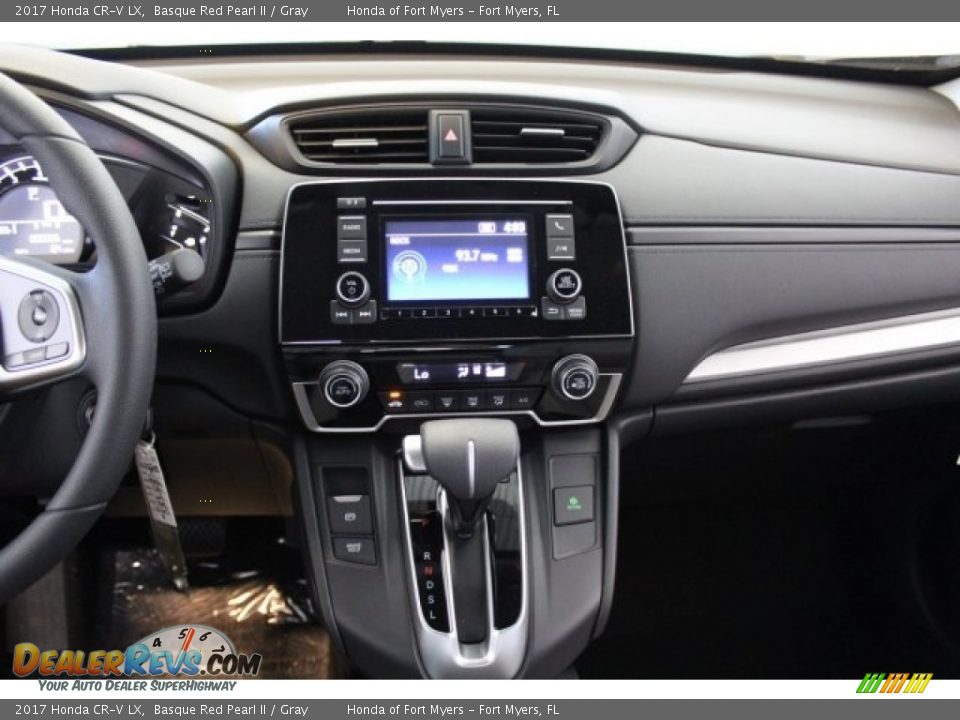 2017 Honda CR-V LX Basque Red Pearl II / Gray Photo #14