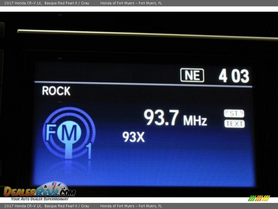 2017 Honda CR-V LX Basque Red Pearl II / Gray Photo #16