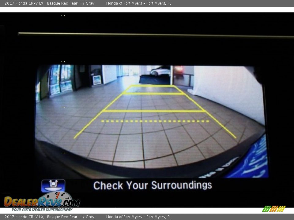 2017 Honda CR-V LX Basque Red Pearl II / Gray Photo #17