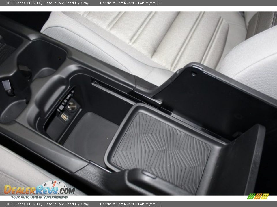 2017 Honda CR-V LX Basque Red Pearl II / Gray Photo #22