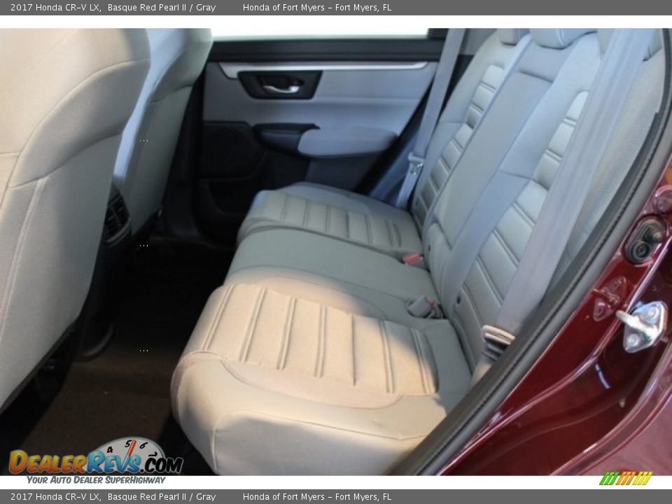 2017 Honda CR-V LX Basque Red Pearl II / Gray Photo #24