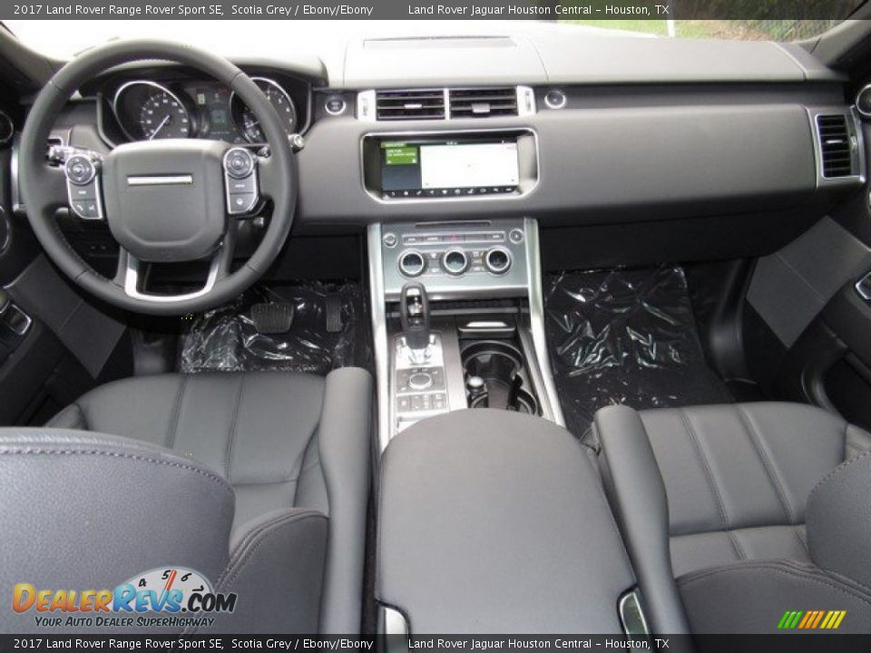 Dashboard of 2017 Land Rover Range Rover Sport SE Photo #4