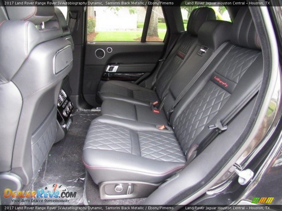 Rear Seat of 2017 Land Rover Range Rover SVAutobiography Dynamic Photo #5