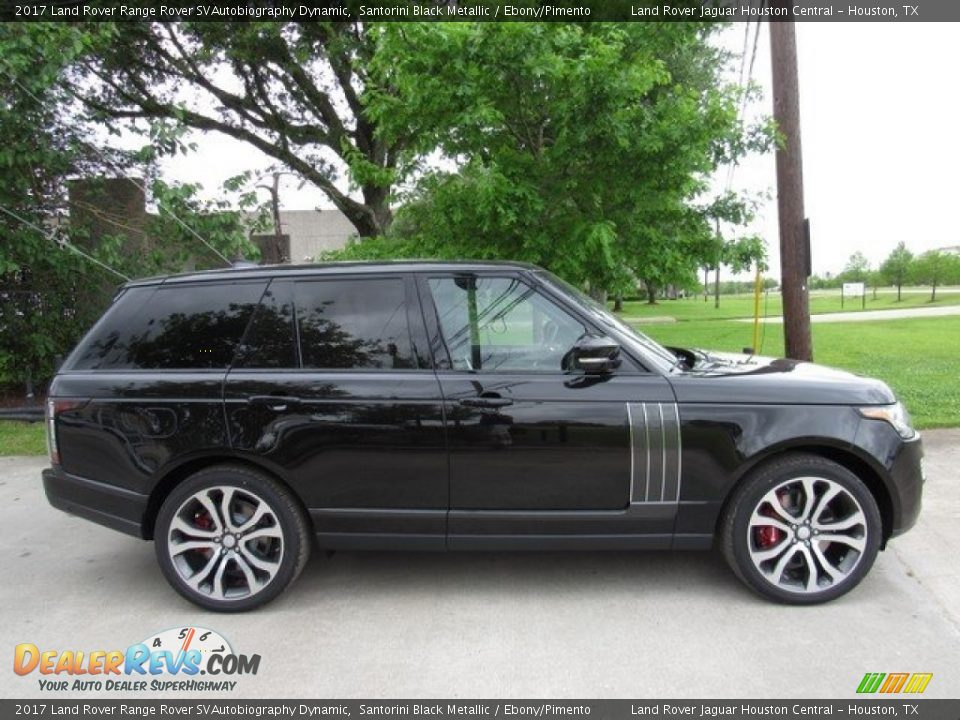 Santorini Black Metallic 2017 Land Rover Range Rover SVAutobiography Dynamic Photo #6