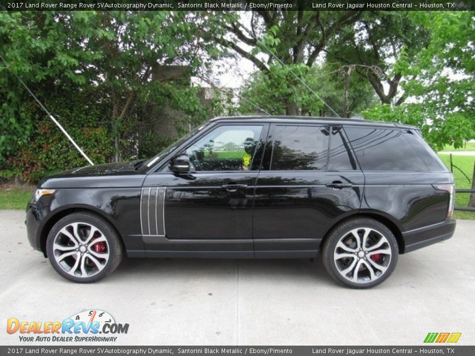 Santorini Black Metallic 2017 Land Rover Range Rover SVAutobiography Dynamic Photo #11