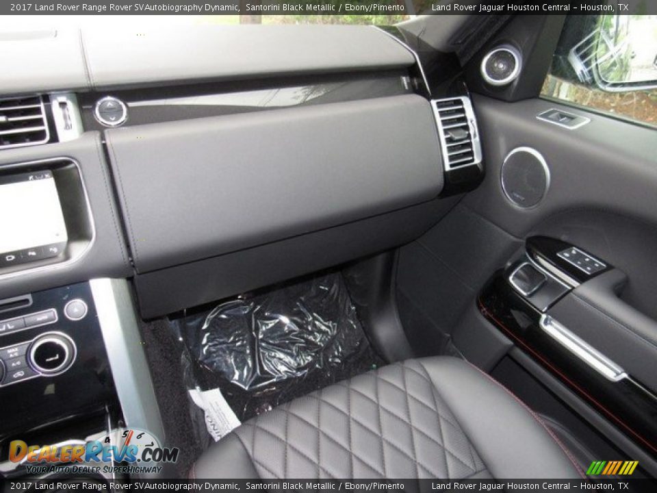 2017 Land Rover Range Rover SVAutobiography Dynamic Santorini Black Metallic / Ebony/Pimento Photo #14