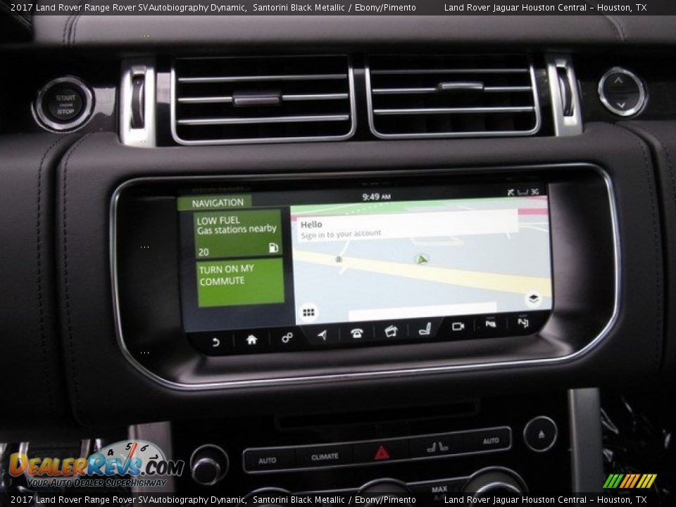 Navigation of 2017 Land Rover Range Rover SVAutobiography Dynamic Photo #20