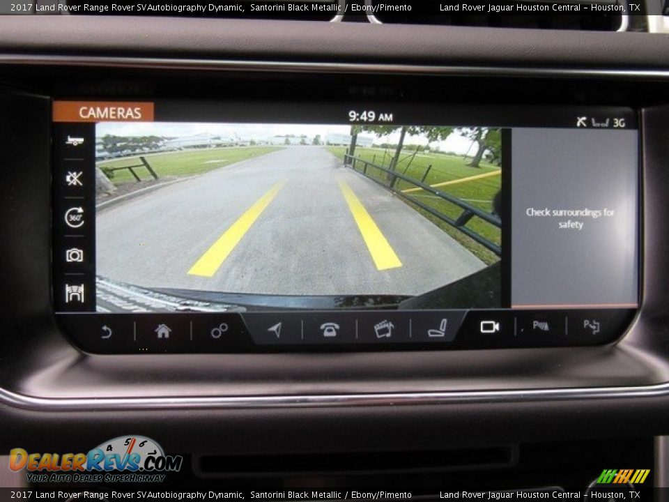2017 Land Rover Range Rover SVAutobiography Dynamic Santorini Black Metallic / Ebony/Pimento Photo #21