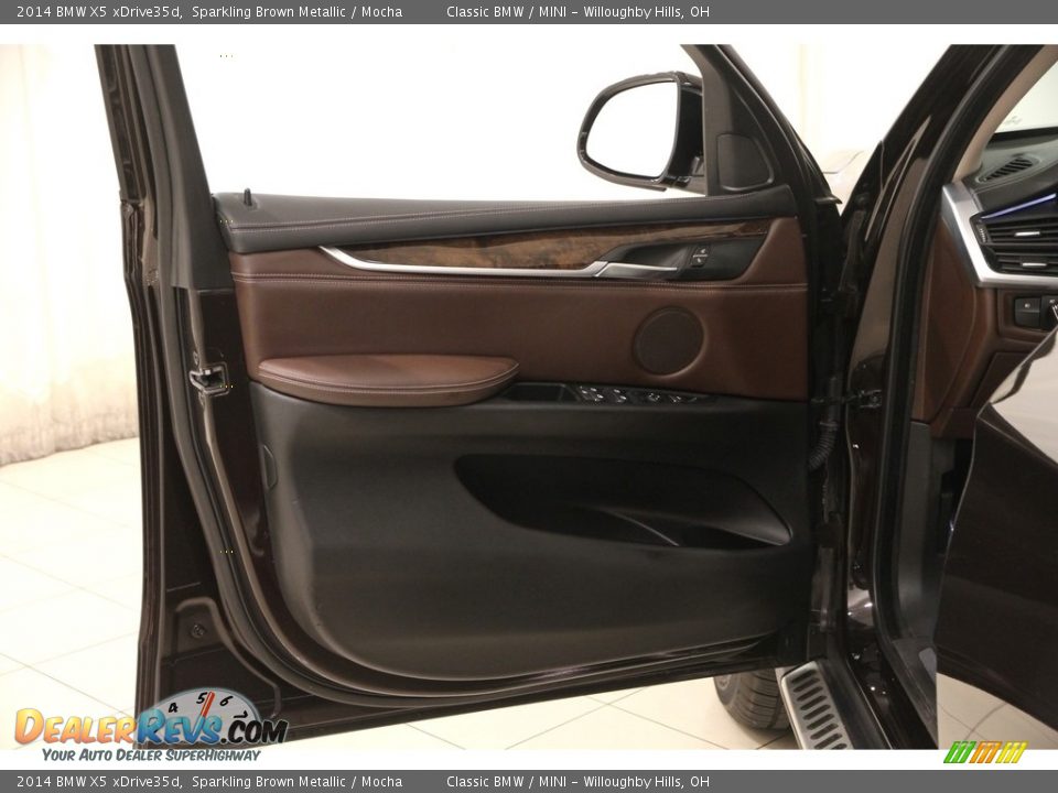 2014 BMW X5 xDrive35d Sparkling Brown Metallic / Mocha Photo #4