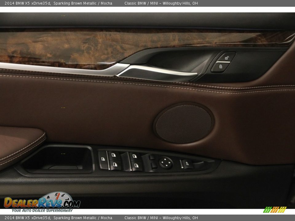 2014 BMW X5 xDrive35d Sparkling Brown Metallic / Mocha Photo #5