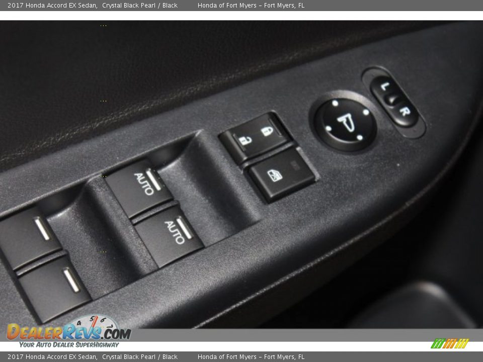 2017 Honda Accord EX Sedan Crystal Black Pearl / Black Photo #8