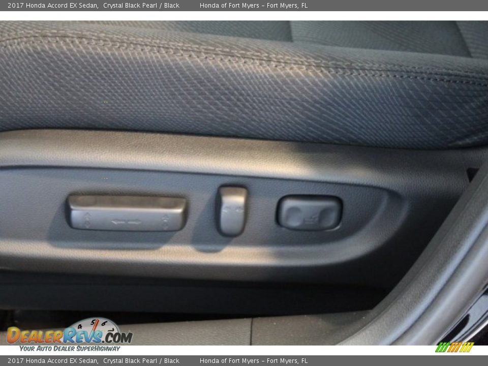 2017 Honda Accord EX Sedan Crystal Black Pearl / Black Photo #10