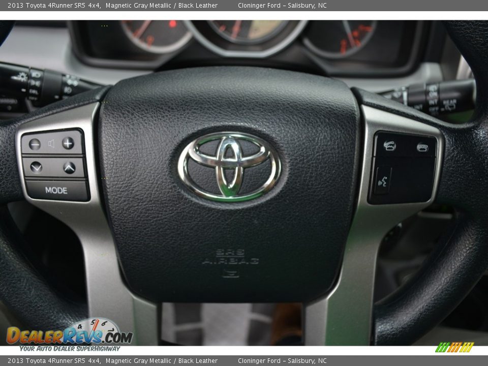 2013 Toyota 4Runner SR5 4x4 Magnetic Gray Metallic / Black Leather Photo #22