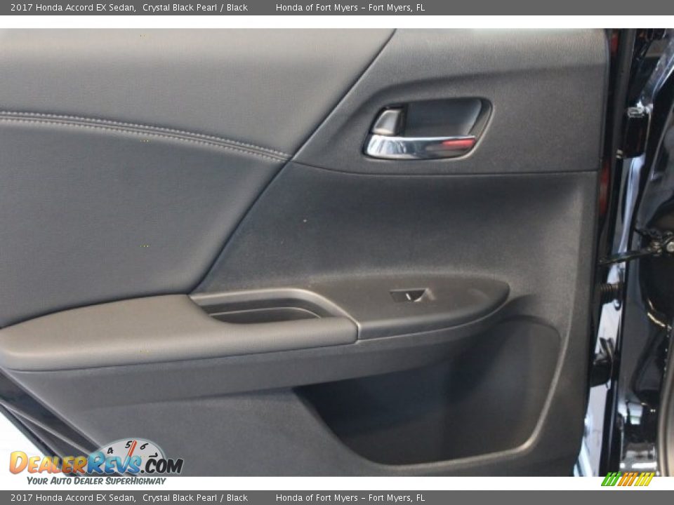 2017 Honda Accord EX Sedan Crystal Black Pearl / Black Photo #27