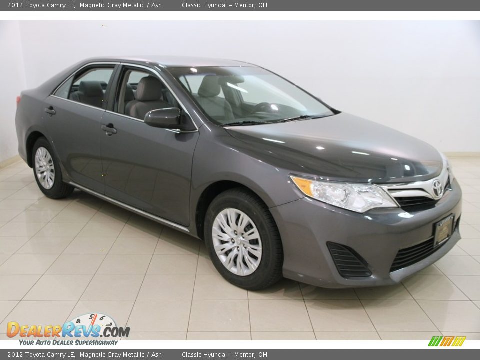 2012 Toyota Camry LE Magnetic Gray Metallic / Ash Photo #1