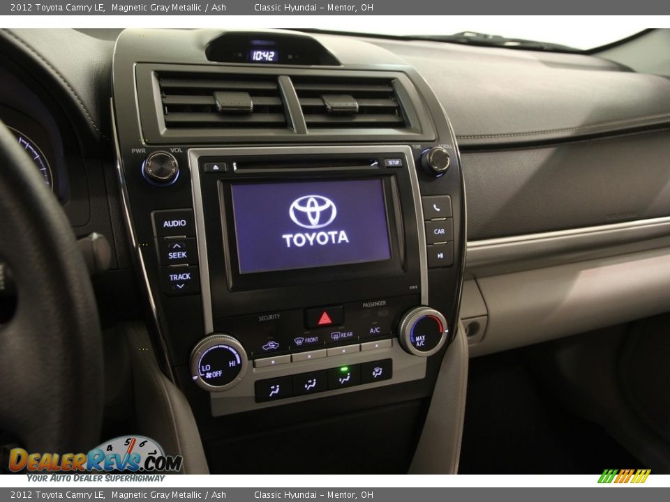 2012 Toyota Camry LE Magnetic Gray Metallic / Ash Photo #8